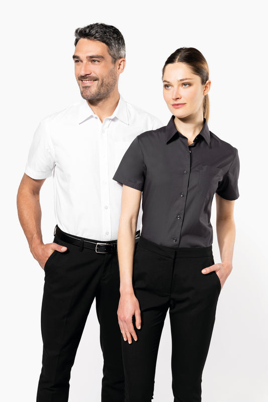 K543 - Camisa popelina manga corta Unisex