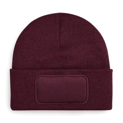 B445 - Gorro parche original - Burgundy - frontal