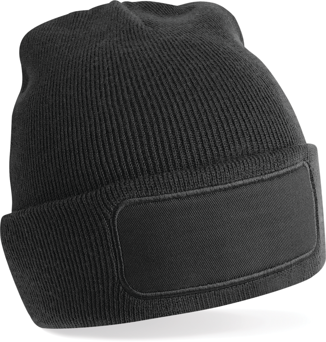 B445 - Gorro parche original - Black - frontal