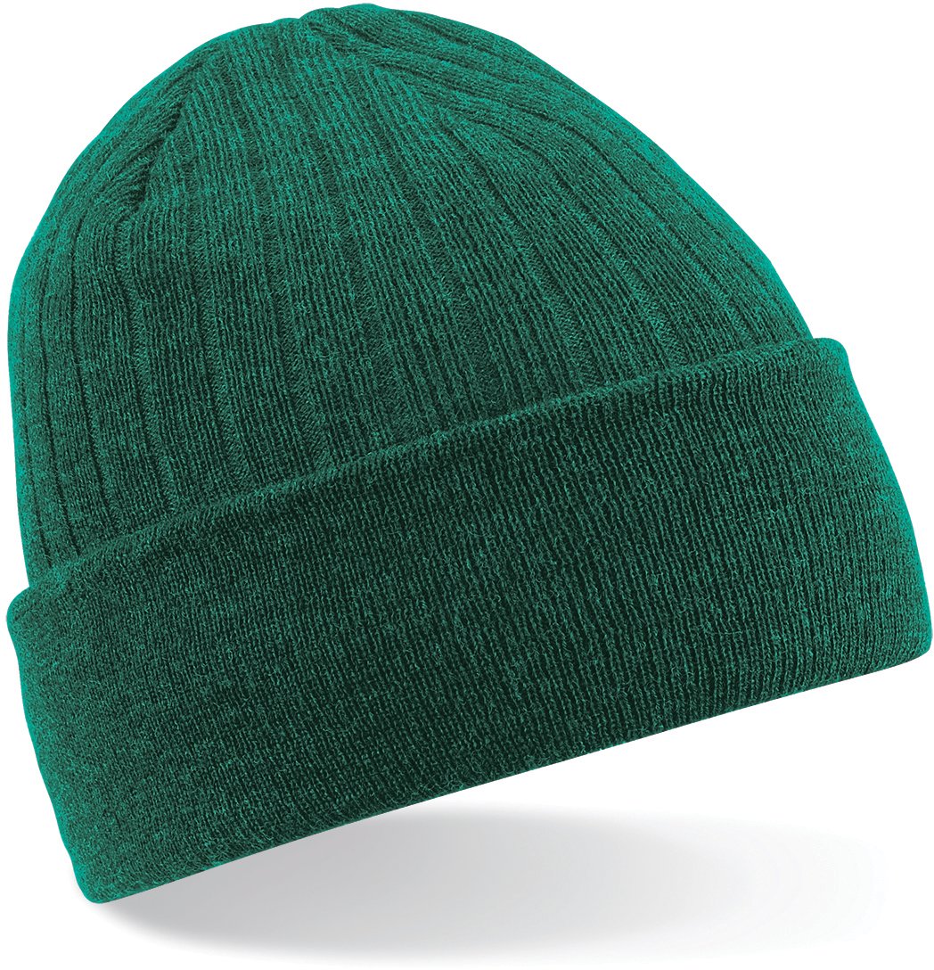 B447 - Gorro Thinsulate™ - Bottle Green - frontal