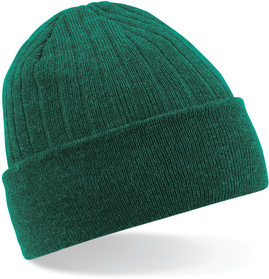 B447 - Gorro Thinsulate™ - Bottle Green - frontal