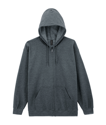 G18600 - Sudadera con Capucha y Cremallera Heavy Blend