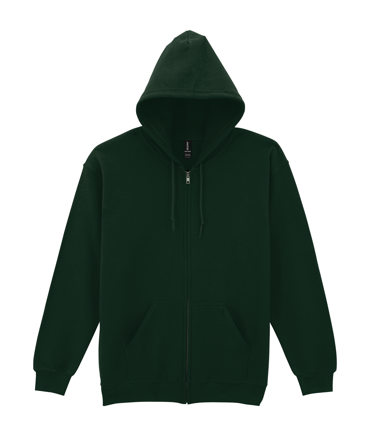 G18600 - Sudadera con Capucha y Cremallera Heavy Blend