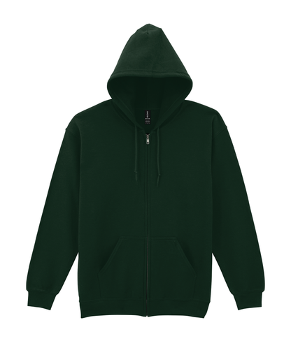 G18600 - Sudadera con Capucha y Cremallera Heavy Blend