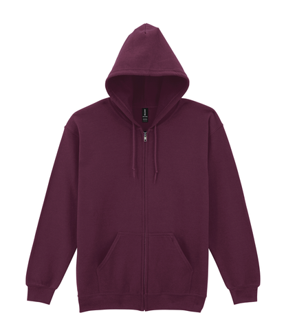 G18600 - Sudadera con Capucha y Cremallera Heavy Blend