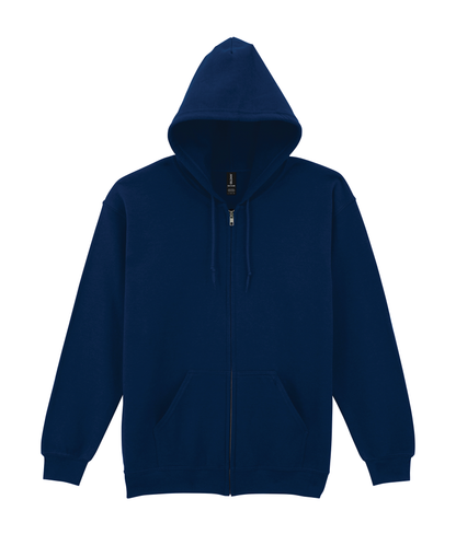 G18600 - Sudadera con Capucha y Cremallera Heavy Blend