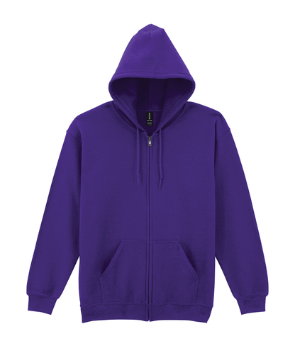 G18600 - Sudadera con Capucha y Cremallera Heavy Blend