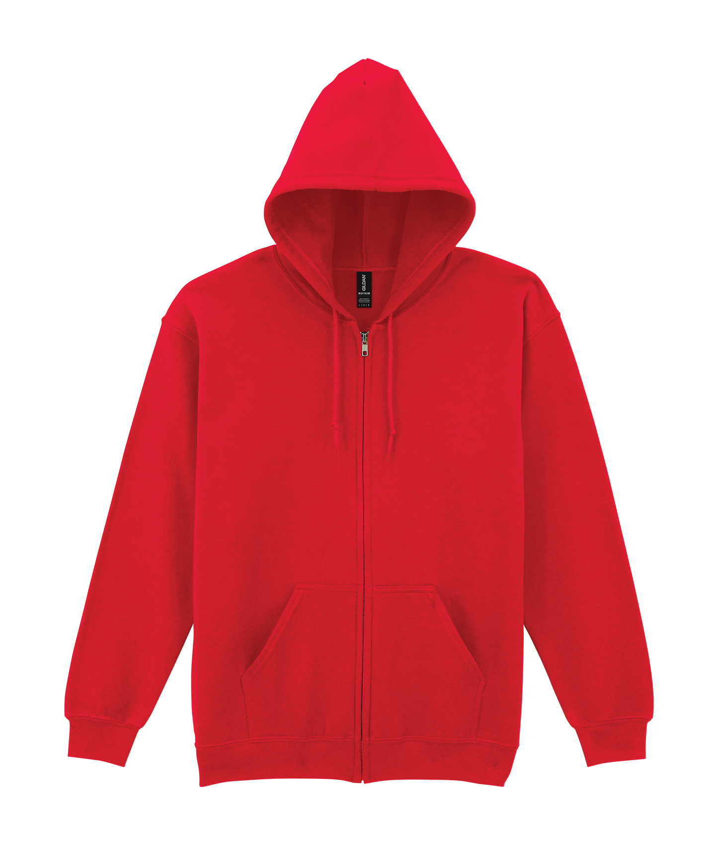 G18600 - Sudadera con Capucha y Cremallera Heavy Blend