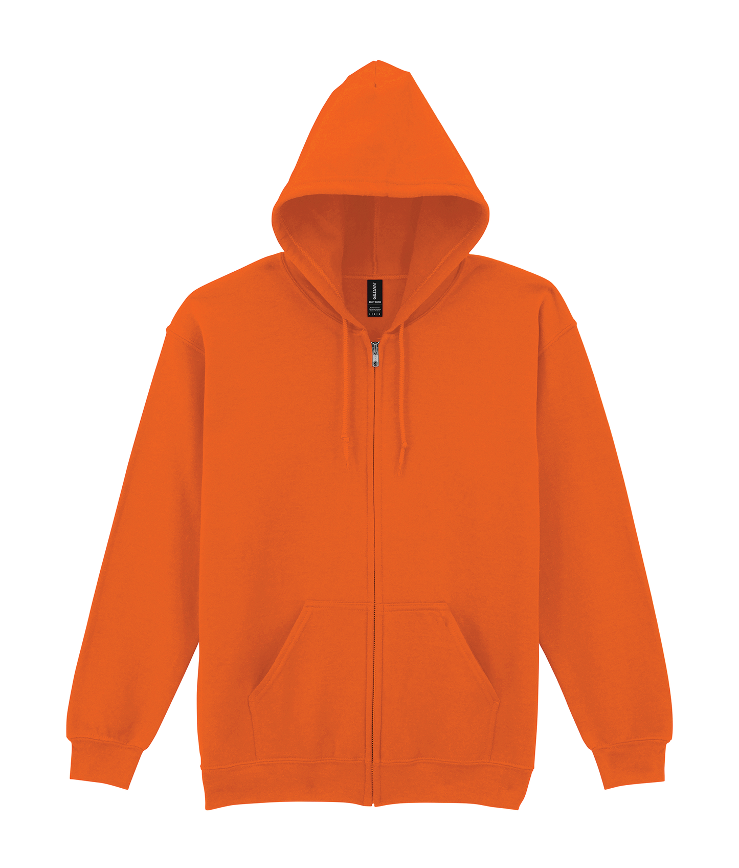G18600 - Sudadera con Capucha y Cremallera Heavy Blend