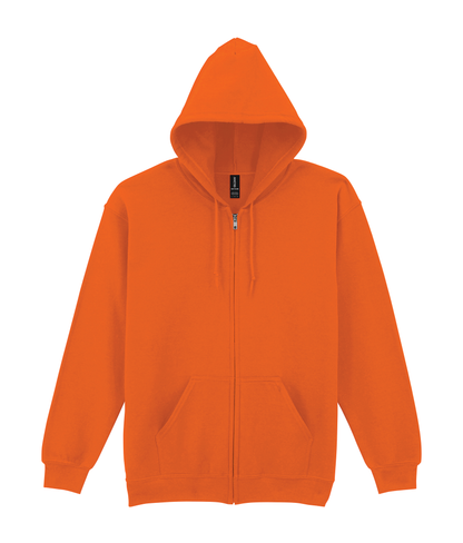 G18600 - Sudadera con Capucha y Cremallera Heavy Blend
