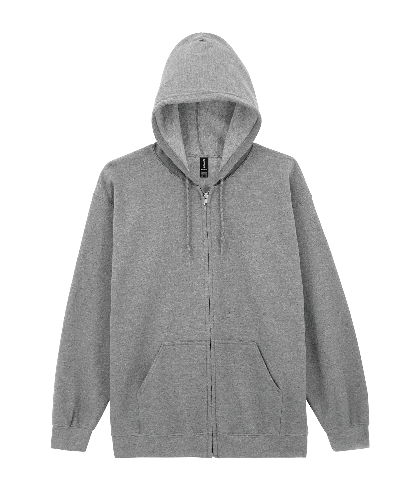 G18600 - Sudadera con Capucha y Cremallera Heavy Blend