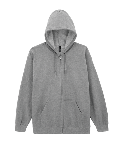 G18600 - Sudadera con Capucha y Cremallera Heavy Blend