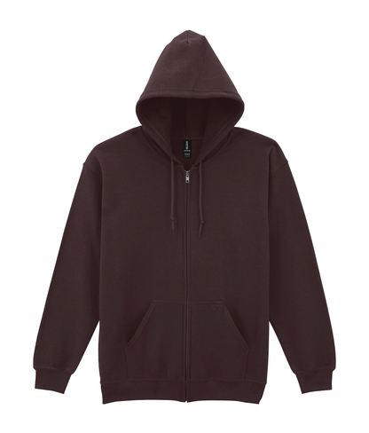 G18600 - Sudadera con Capucha y Cremallera Heavy Blend