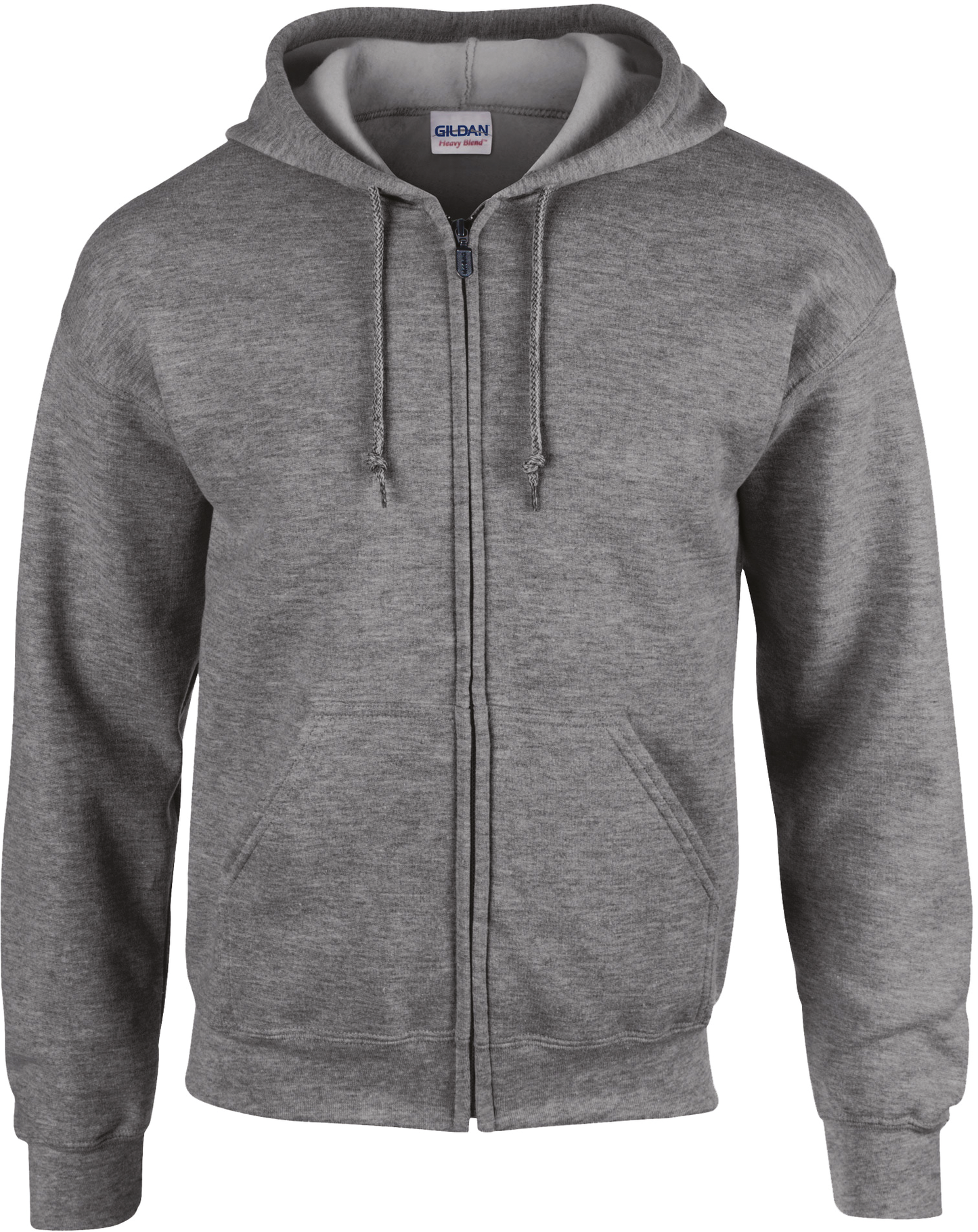 G18600 - Sudadera con Capucha y Cremallera Heavy Blend