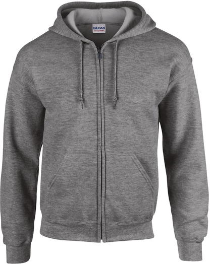G18600 - Sudadera con Capucha y Cremallera Heavy Blend