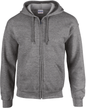 G18600 - Sudadera con Capucha y Cremallera Heavy Blend