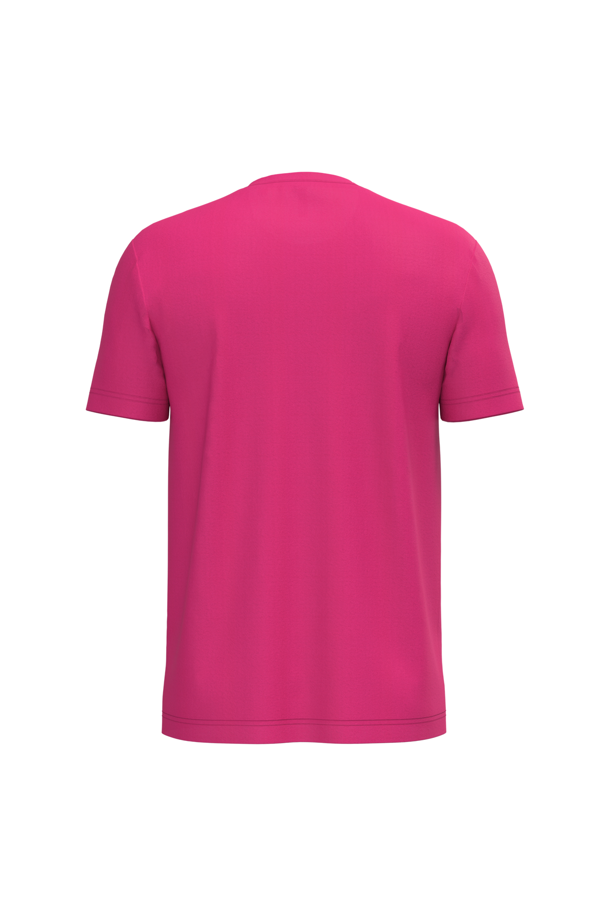 K356 - Camiseta manga corta hombre - Fuchsia - trasera