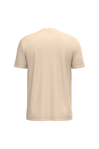 K356 - Camiseta manga corta hombre - Light Sand - trasera