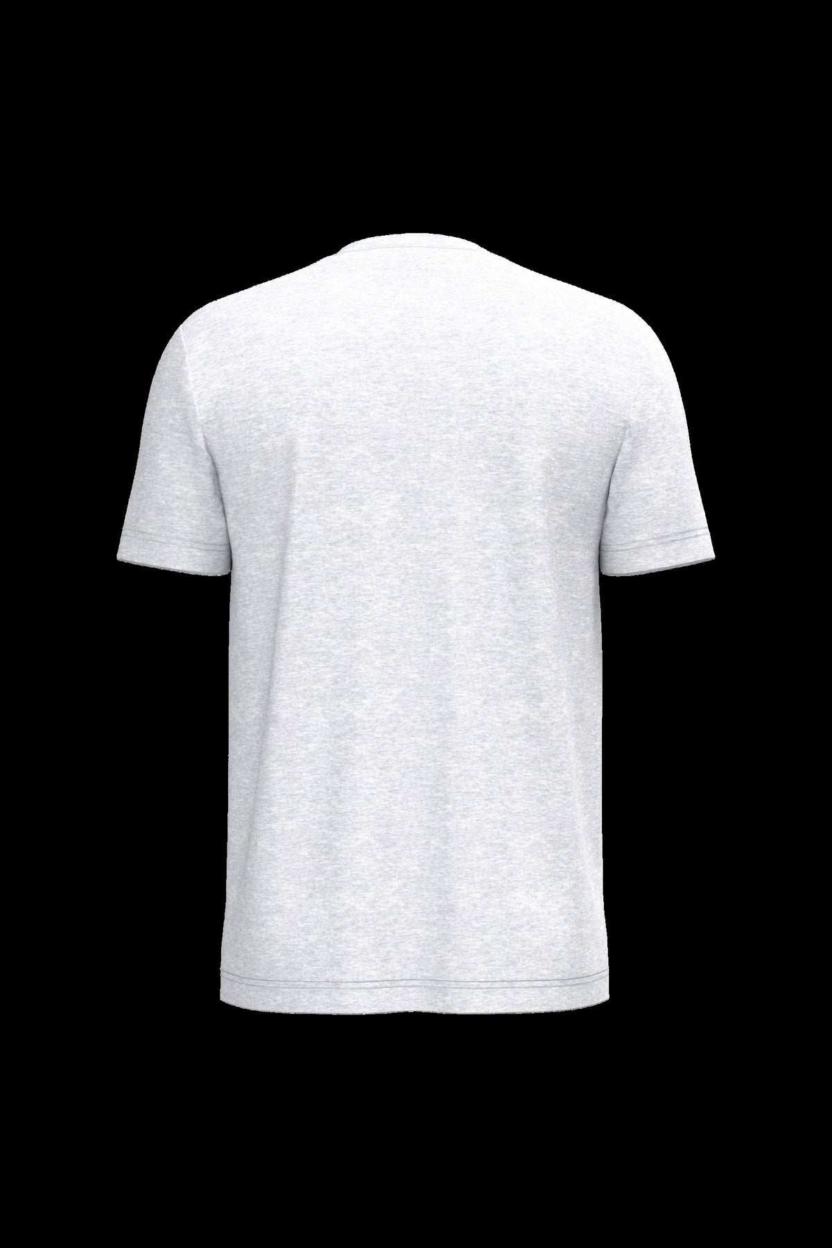 K356 - Camiseta manga corta hombre - Ash Heather - trasera