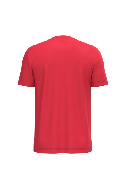 K356 - Camiseta manga corta hombre - Red - trasera