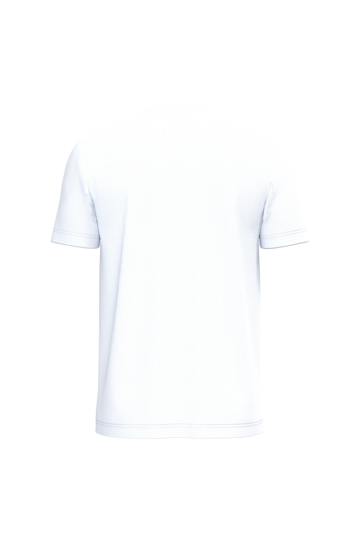 K356 - Camiseta manga corta hombre - White - trasera