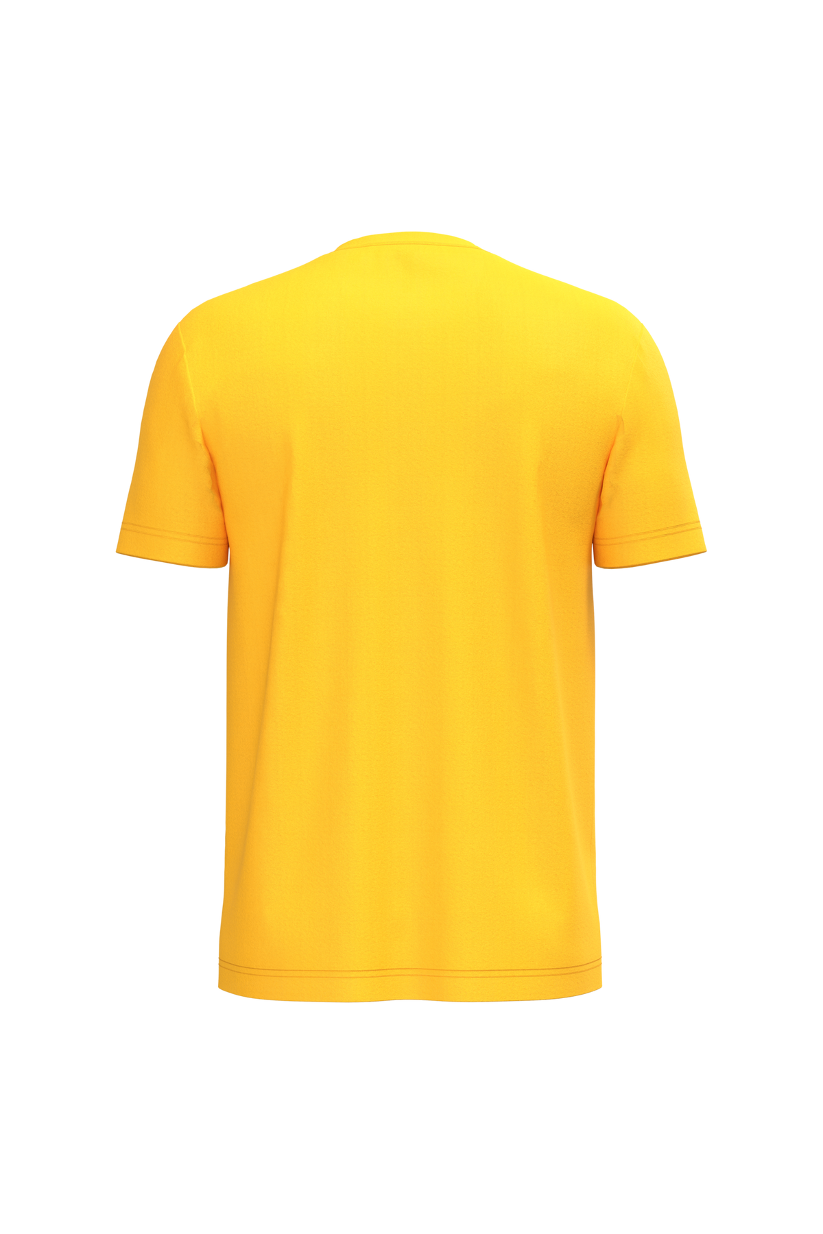 K356 - Camiseta manga corta hombre - Yellow - trasera