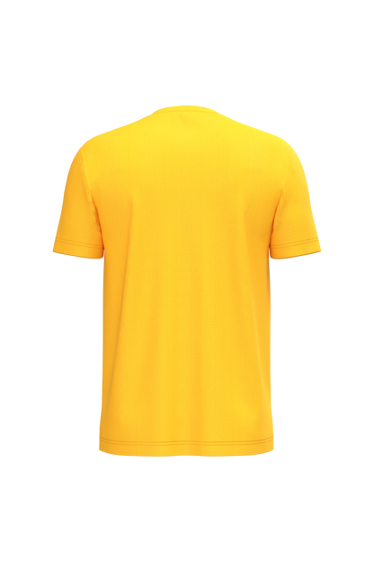 K356 - Camiseta manga corta hombre - Yellow - trasera