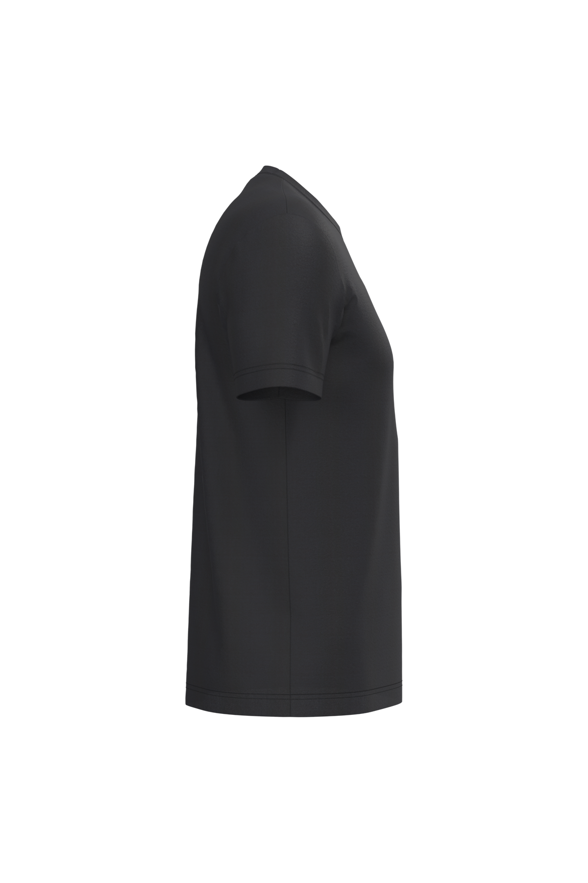 K356 - Camiseta manga corta hombre - Black - lateral
