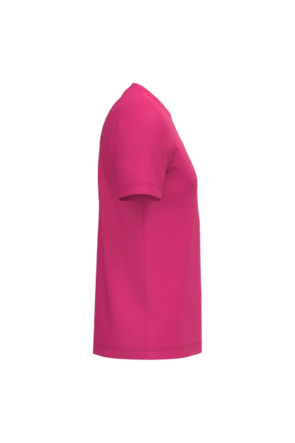 K356 - Camiseta manga corta hombre - Fuchsia - lateral