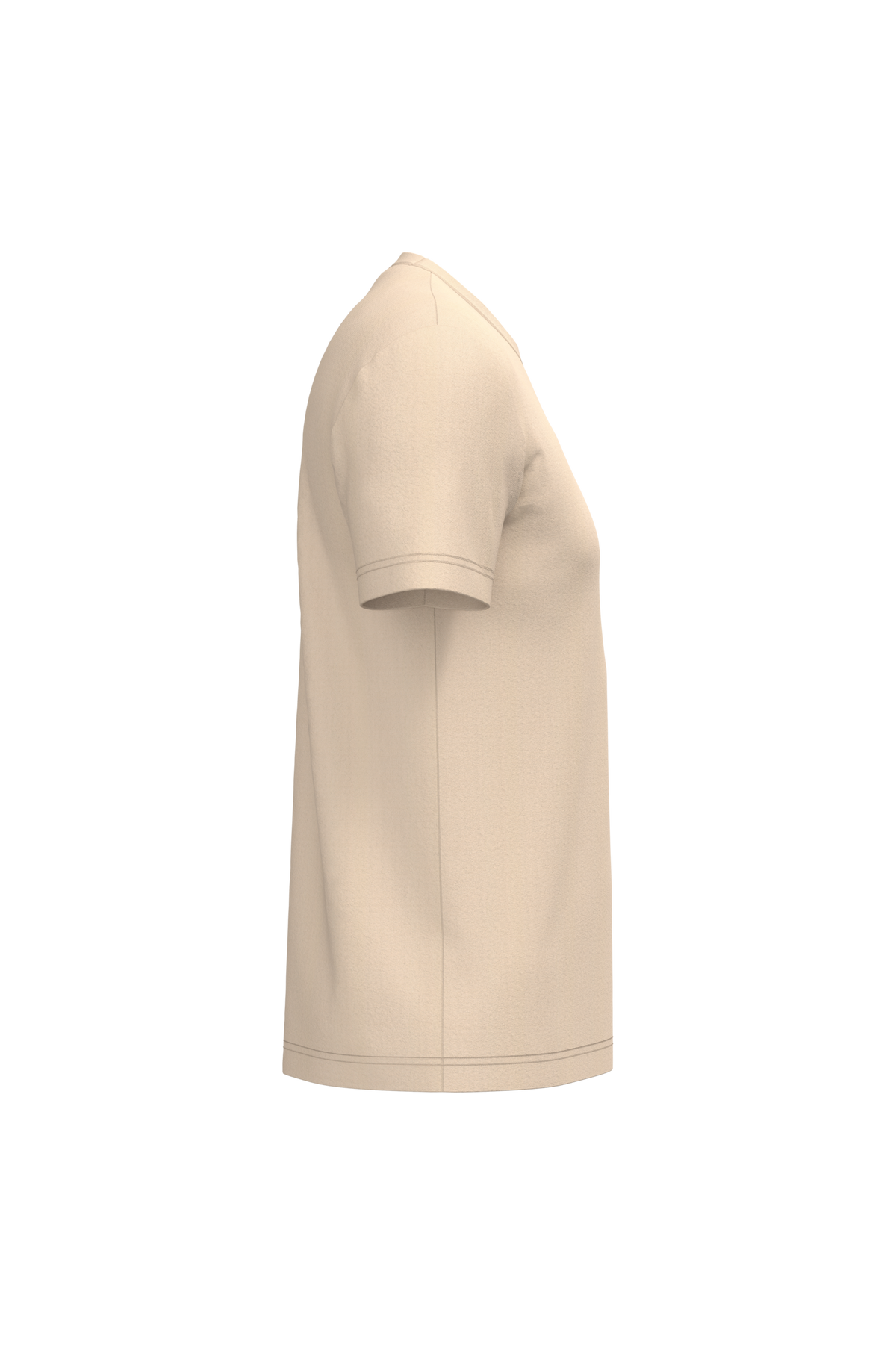 K356 - Camiseta manga corta hombre - Light Sand - lateral
