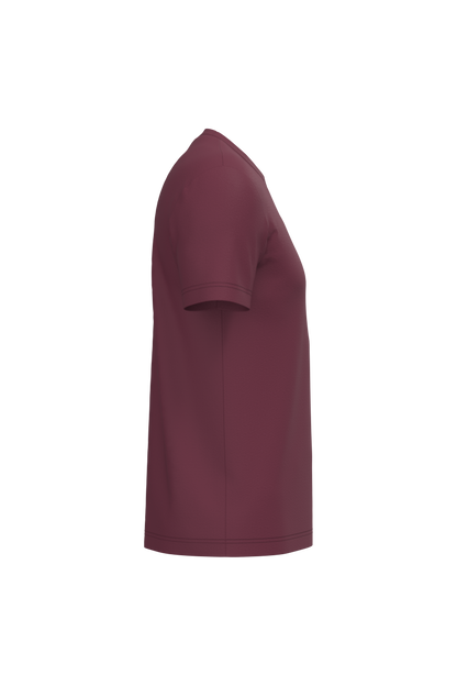 K356 - Camiseta manga corta hombre - Wine - lateral