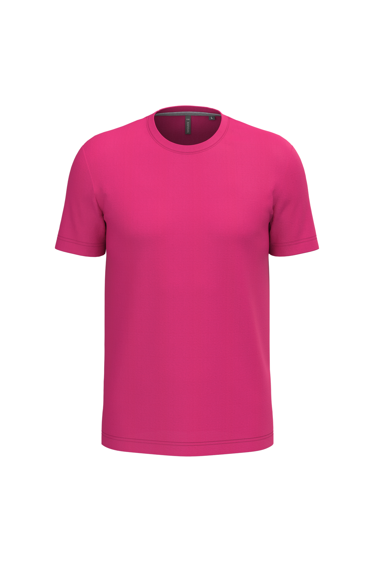 K356 - Camiseta manga corta hombre - Fuchsia - frontal