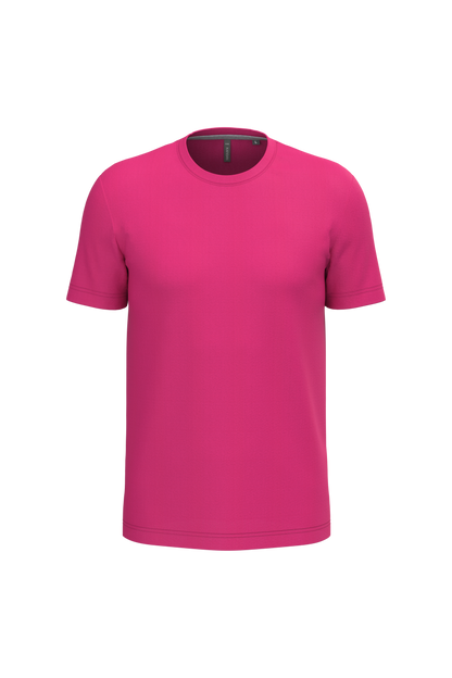K356 - Camiseta manga corta hombre - Fuchsia - frontal