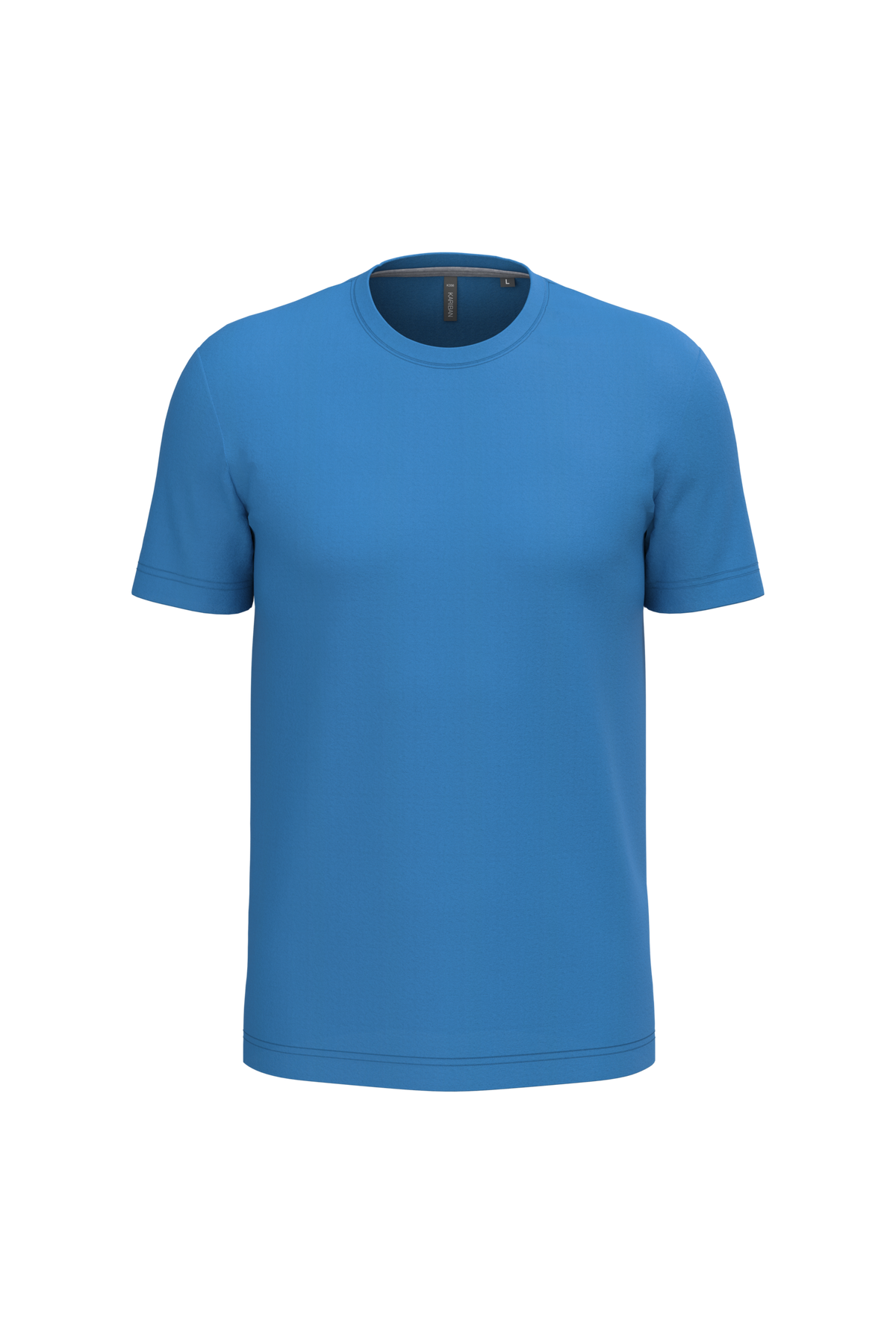 K356 - Camiseta manga corta hombre - Light Royal Blue - frontal