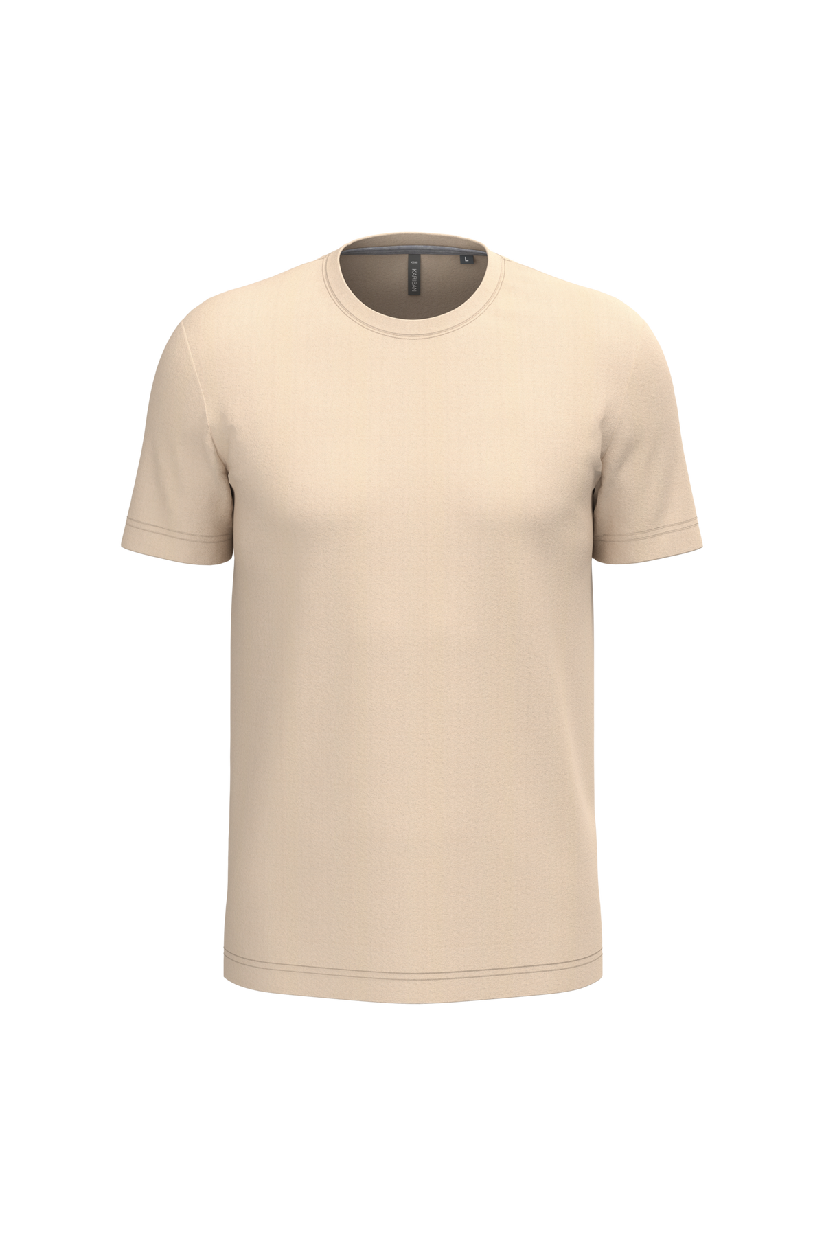 K356 - Camiseta manga corta hombre - Light Sand - frontal
