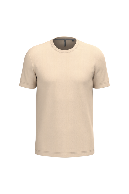 K356 - Camiseta manga corta hombre - Light Sand - frontal