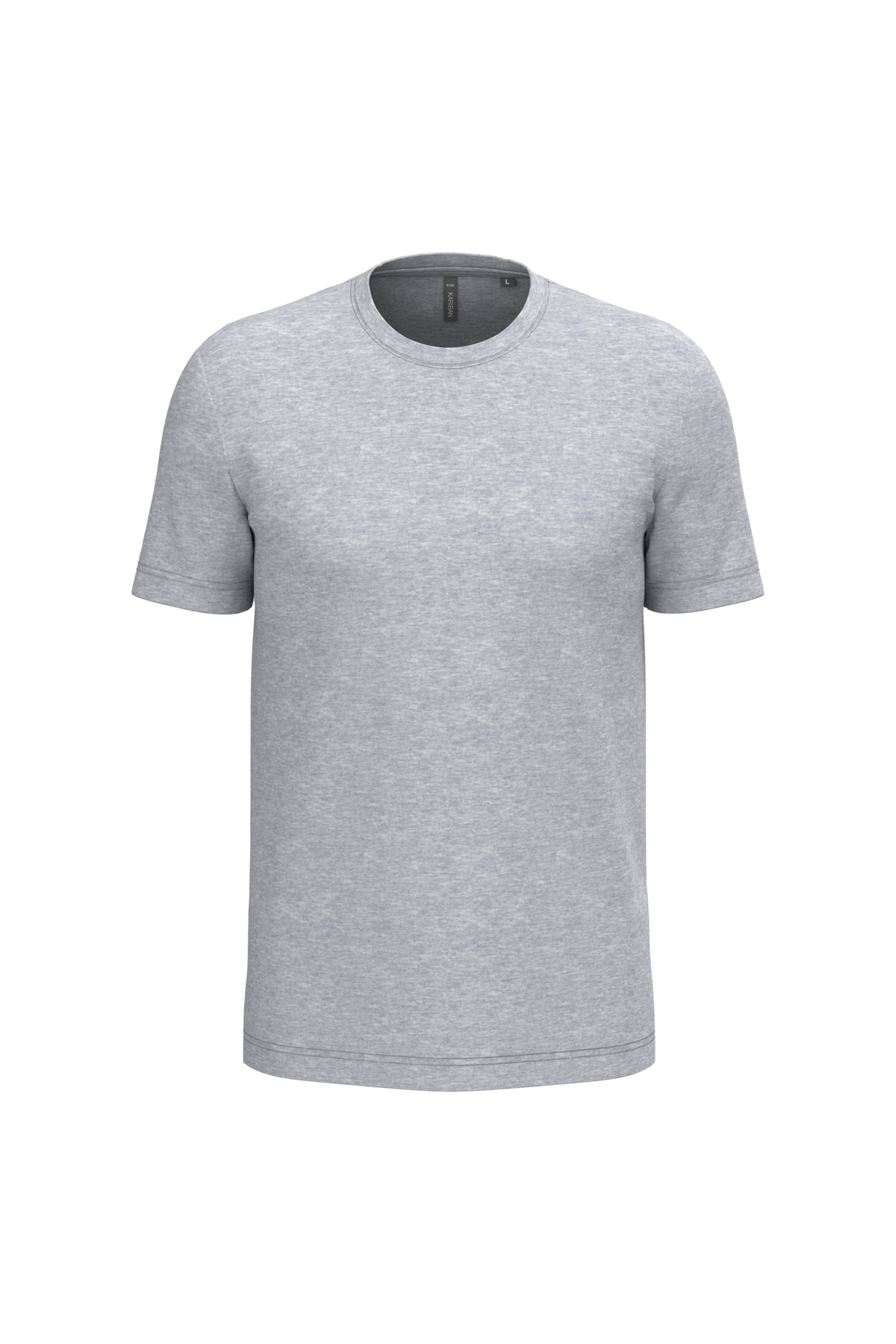 K356 - Camiseta manga corta hombre - Oxford Grey - frontal