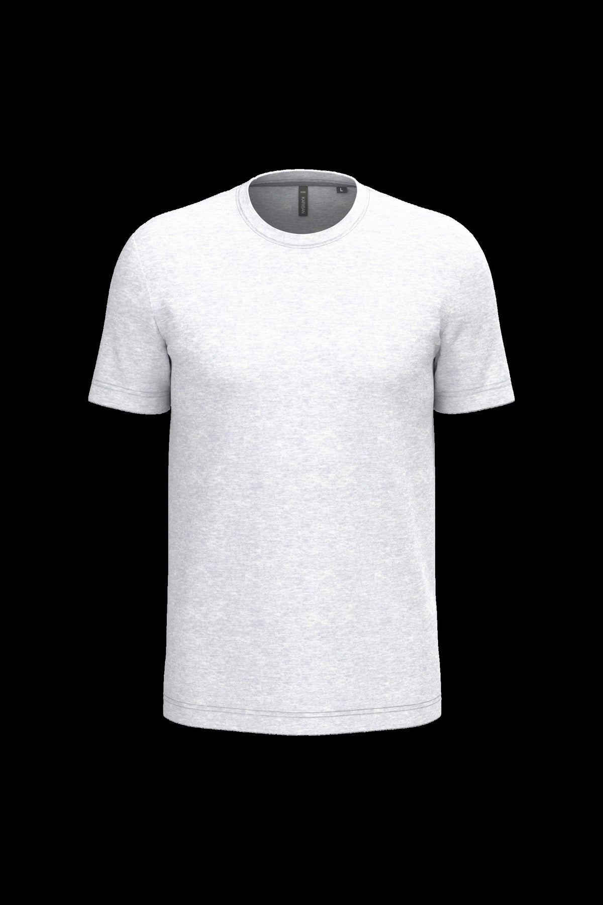 K356 - Camiseta manga corta hombre - Ash Heather - frontal