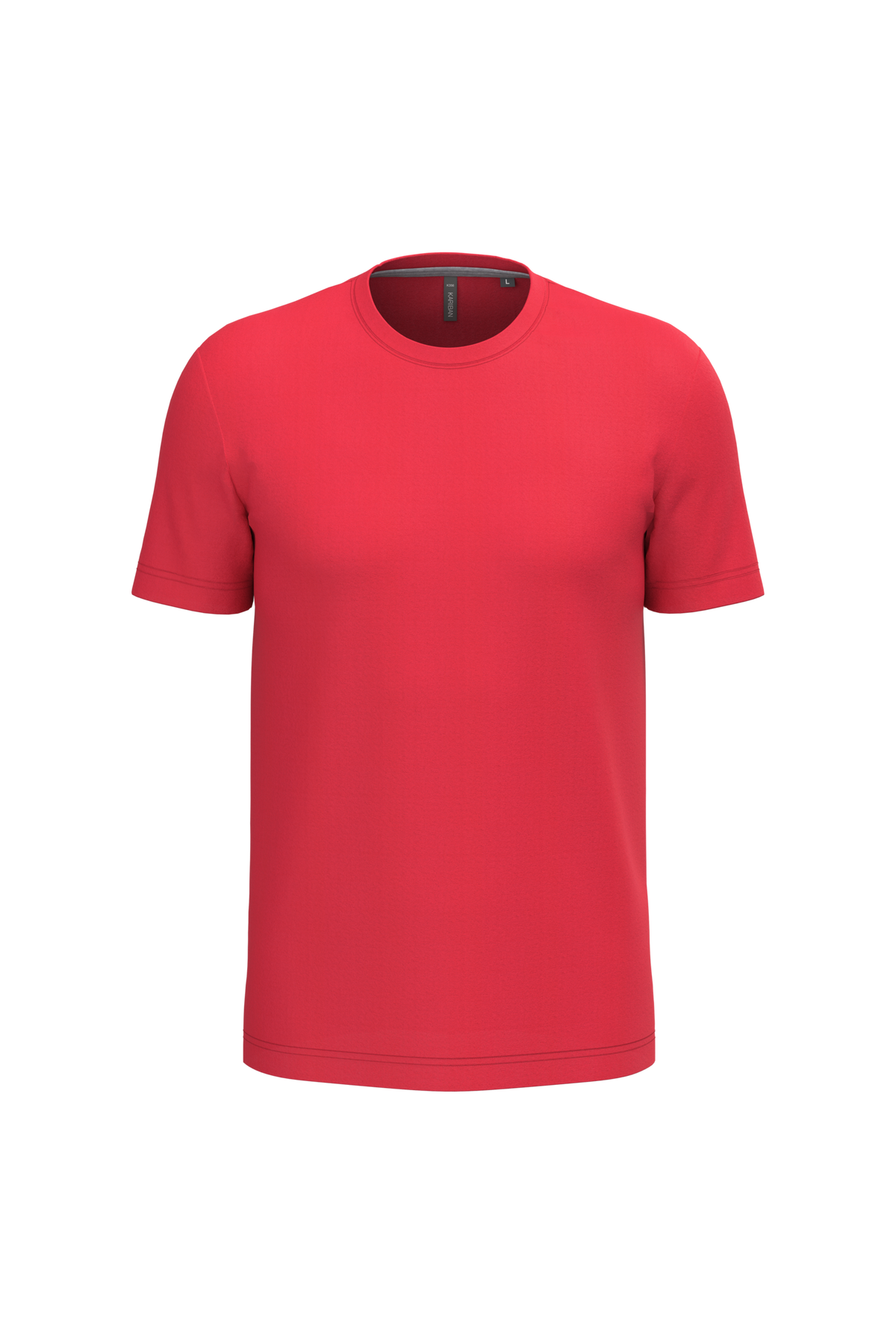 K356 - Camiseta manga corta hombre - Red - frontal