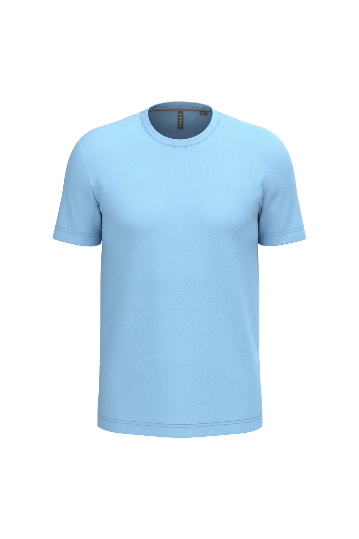 K356 - Camiseta manga corta hombre - Sky Blue - frontal