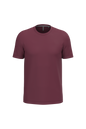 K356 - Camiseta manga corta hombre - Wine - frontal