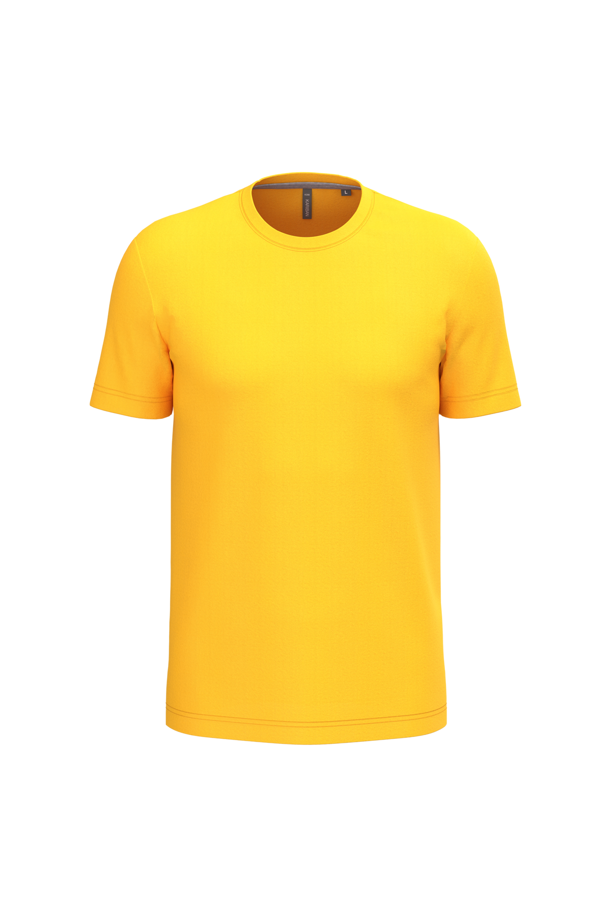 K356 - Camiseta manga corta hombre - Yellow - frontal