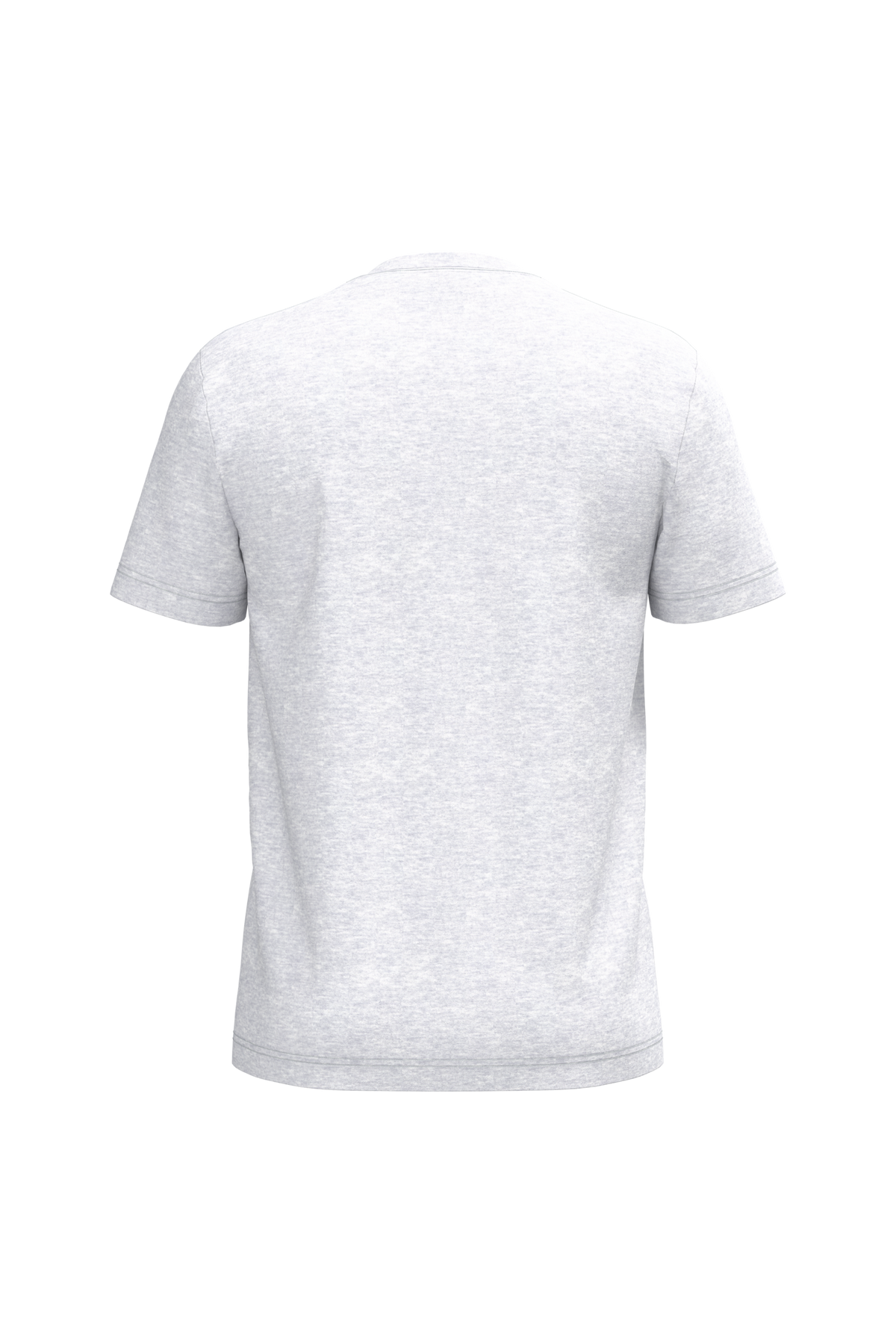 K357 - Camiseta manga corta y cuello de pico - Ash Heather - trasera