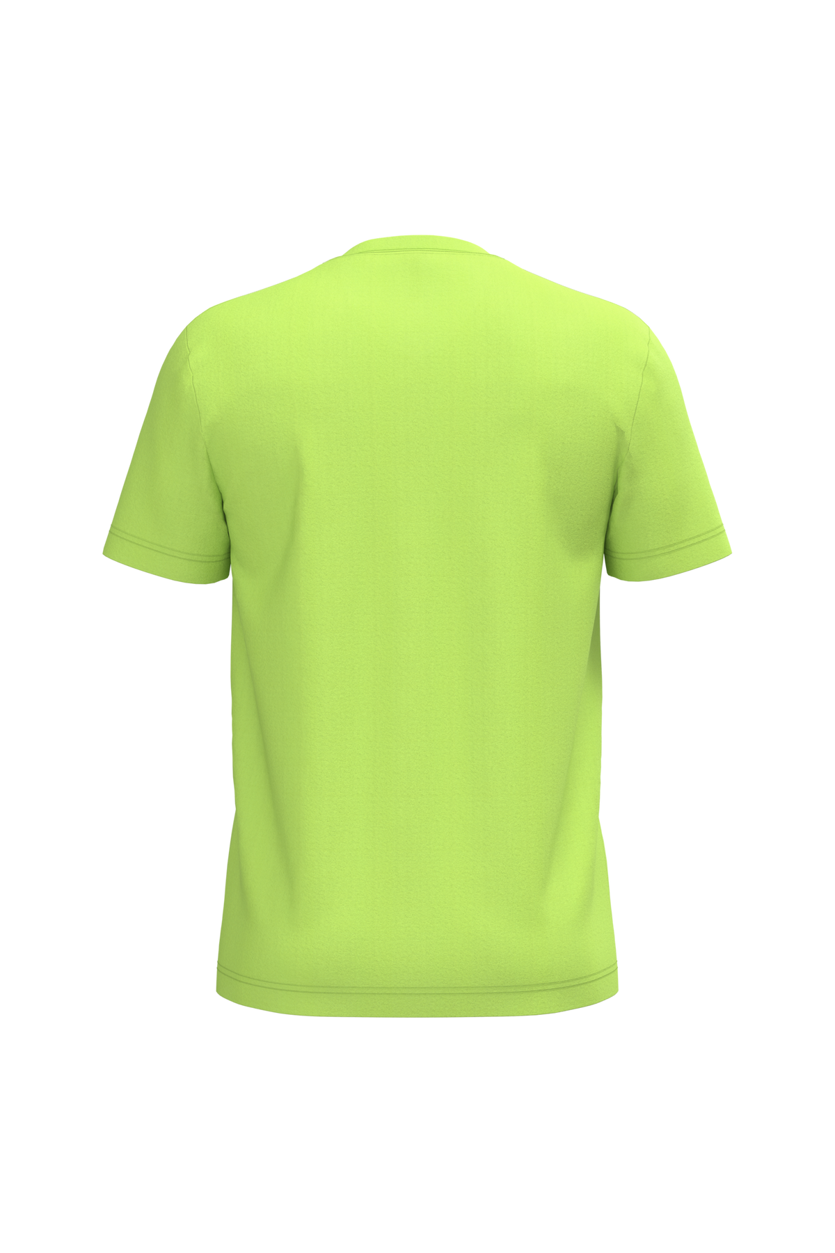 K357 - Camiseta manga corta y cuello de pico - Lime - trasera