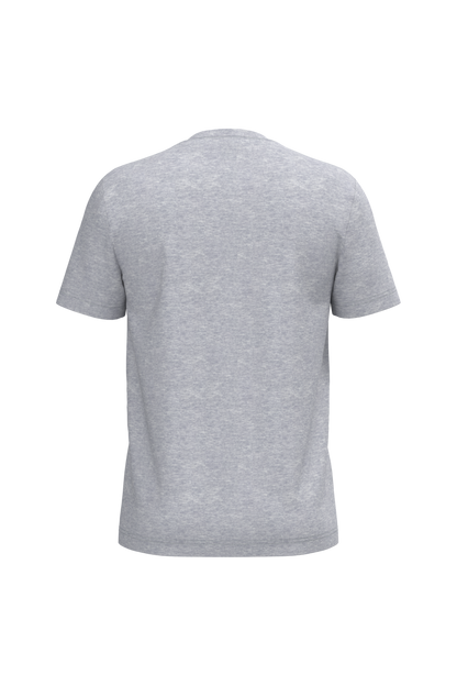 K357 - Camiseta manga corta y cuello de pico - Oxford Grey - trasera