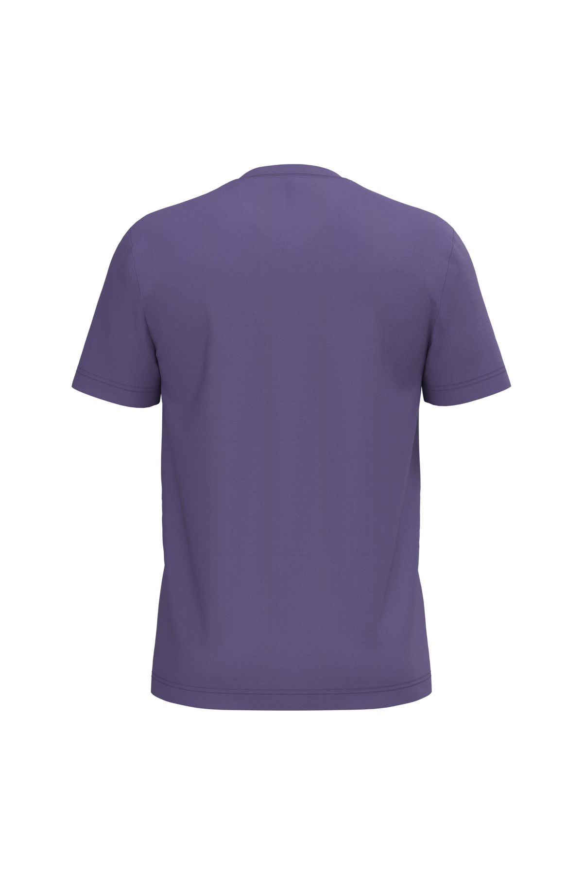 K357 - Camiseta manga corta y cuello de pico - Purple - trasera