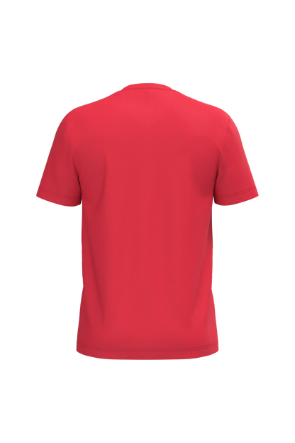 K357 - Camiseta manga corta y cuello de pico - Red - trasera