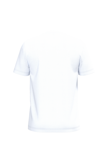 K357 - Camiseta manga corta y cuello de pico - White - trasera