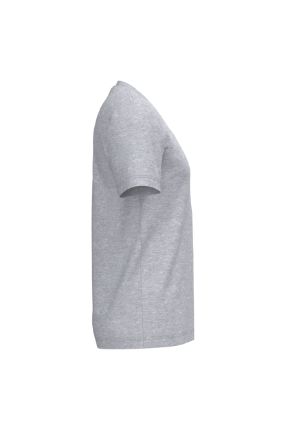 K357 - Camiseta manga corta y cuello de pico - Oxford Grey - lateral