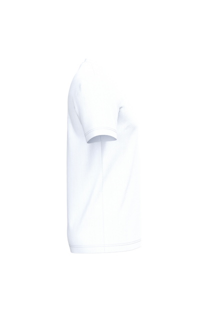 K357 - Camiseta manga corta y cuello de pico - White - lateral
